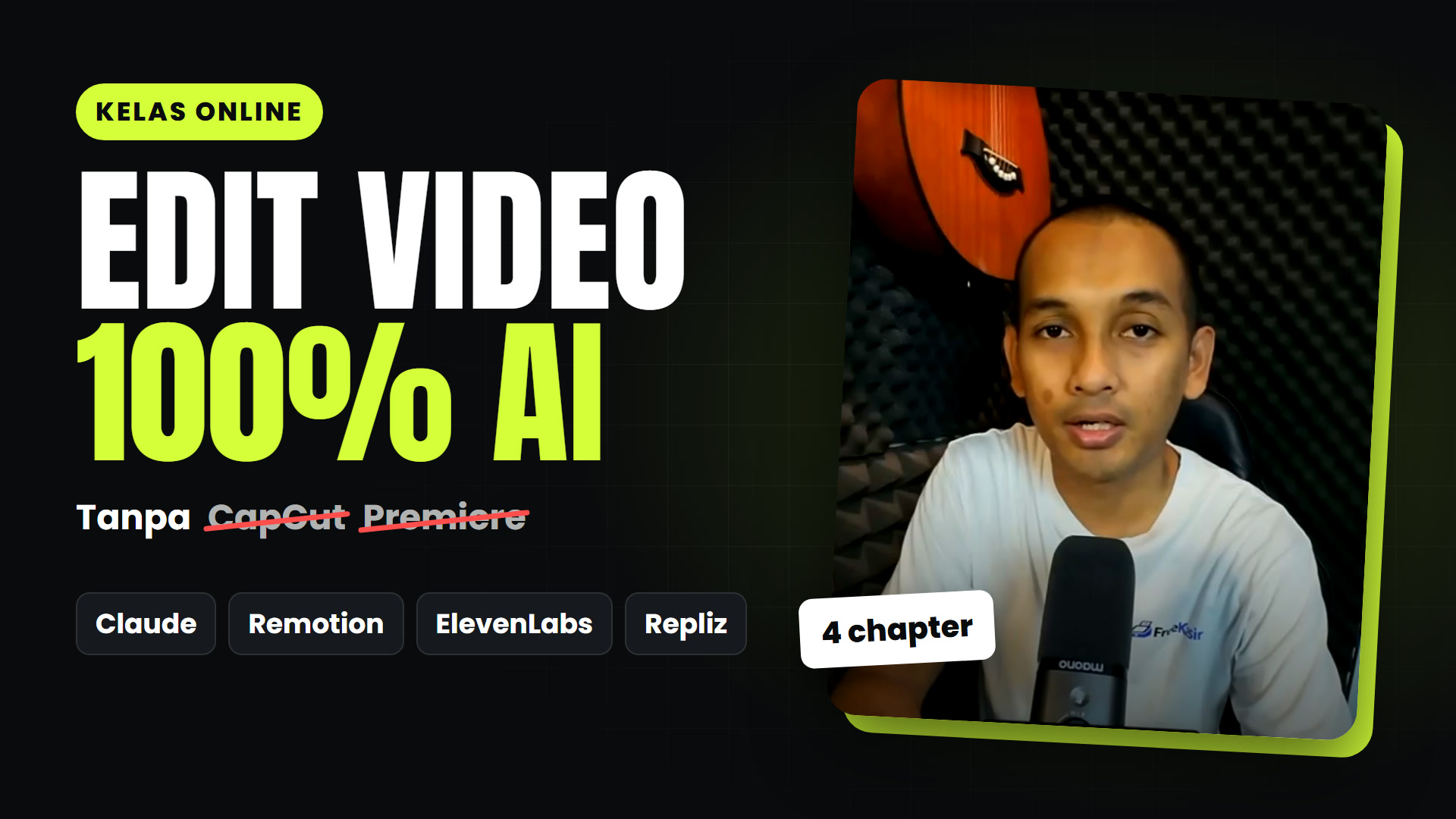 Kursus Video Motion & Edit Video Pakai AI: Claude + Remotion — AI Cla…